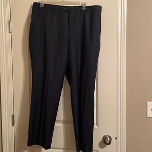 Men Stafford Dress Slacks..Navy.Size 40 x 30